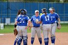 Softball vs Emerson 1  Wheaton College Softball vs Emerson in game 1 of a doubleheader. - Photo By: KEITH NORDSTROM : Wheaton, Softball